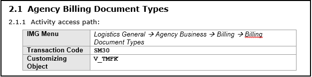 Beispiel für einen Konfigurationsabschnitt